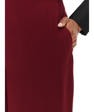 CALVIN KLEIN CK Pantalone a palazzo morbido biking red - Pantaloni Donna - 3