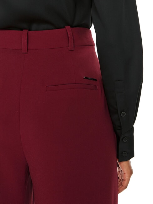 CK Pantalone a palazzo morbido biking red - Pantaloni Donna