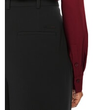 CALVIN KLEIN CK Pantalone a palazzo morbido ck black - Pantaloni Donna - 4