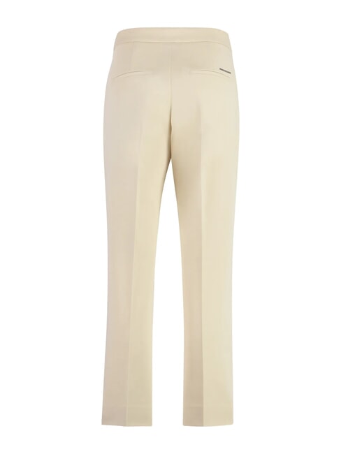 CK Pantaloni chino dritti a vita alta wood ash - Pantaloni Donna
