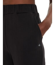 CALVIN KLEIN CK JEANS Pantaloni di tuta in cotone ck black - Tute sportive Donna - 3
