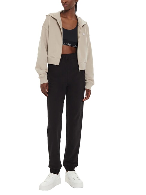 CK JEANS Pantaloni di tuta in cotone ck black - Tute sportive Donna