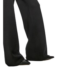 CALVIN KLEIN CK Pantaloni in maglia gamba ampia ck black - Pantaloni Donna - 4