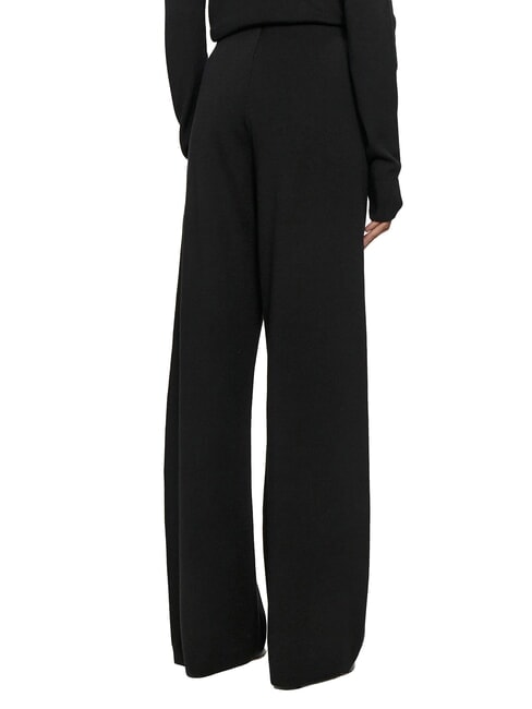 CK Pantaloni in maglia gamba ampia ck black - Pantaloni Donna
