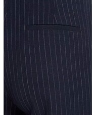 CALVIN KLEIN CK Pantaloni gessati a gamba larga night sky / gray morn stripe - Pantaloni Donna - 4