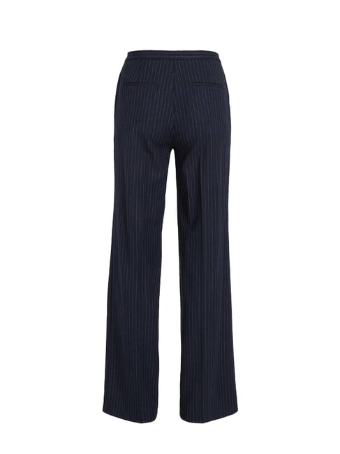 CK Pantaloni gessati a gamba larga night sky / gray morn stripe - Pantaloni Donna