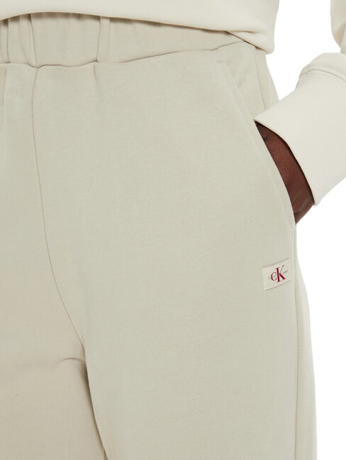 CK JEANS Pantaloni di tuta in cotone pelican - Tute sportive Donna