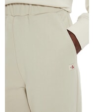 CALVIN KLEIN CK JEANS Pantaloni di tuta in cotone pelican - Tute sportive Donna - 3