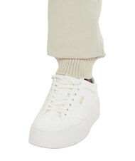 CALVIN KLEIN CK JEANS Pantaloni di tuta in cotone pelican - Tute sportive Donna - 4