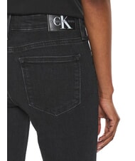 CALVIN KLEIN CK JEANS Jeans mid rise skinny fit denim black - Jeans Donna - 4