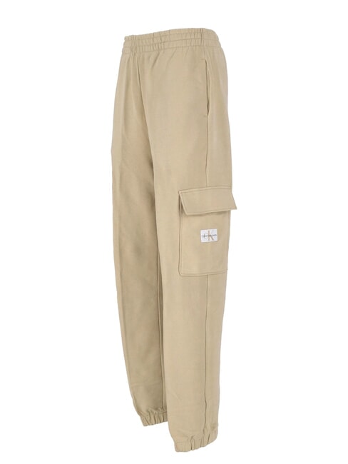 CK JEANS Pantaloni da jogging con tasconi pale khaki - Tute sportive Donna