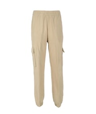 CALVIN KLEIN CK JEANS Pantaloni da jogging con tasconi pale khaki - Tute sportive Donna - 6