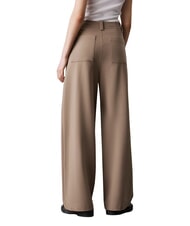 CALVIN KLEIN CK JEANS Pantaloni in jersey a gamba larga brindle - Pantaloni Donna - 2