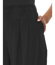 CALVIN KLEIN CK JEANS Pantaloni a vita alta con pence ck black - Pantaloni Donna - 3