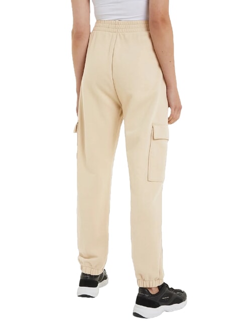 CK JEANS Pantaloni da jogging con tasconi pale khaki - Tute sportive Donna