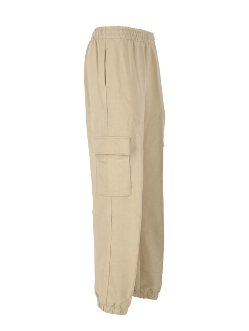CK JEANS Pantaloni da jogging con tasconi pale khaki - Tute sportive Donna