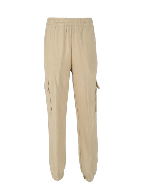 CK JEANS Pantaloni da jogging con tasconi pale khaki - Tute sportive Donna