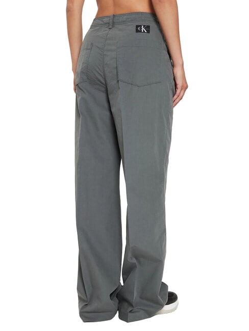 CK JEANS Pantaloni chino larghi gamba dritta endless grey - Pantaloni Donna