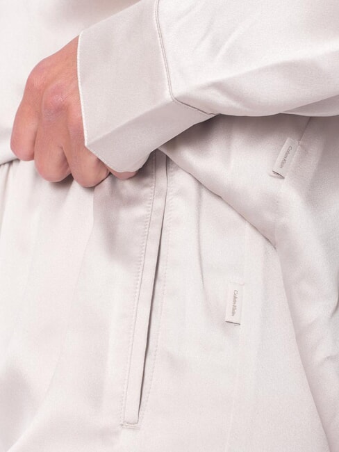 CK Pantalone pigiama ampio in raso cocoon - Pigiami Donna