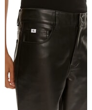 CALVIN KLEIN CK JEANS Pantaloni dritti a vita alta ck black - Pantaloni Donna - 3