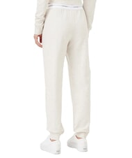 CALVIN KLEIN CK Pantaloni da tuta con elastico logato oatmeal heather - Tute sportive Donna - 2