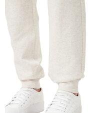 CALVIN KLEIN CK Pantaloni da tuta con elastico logato oatmeal heather - Tute sportive Donna - 4