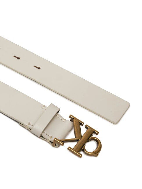 CK JEANS MONOGRAM  Cintura in pelle birch - Cinture