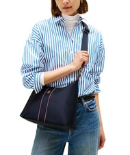 TOMMY HILFIGER POPETTE Borsa a tracolla space blue corp - Borse Donna - 5