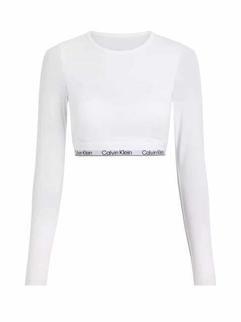 CK Brassi&egrave;re T-shirt a manica lunga white - Reggiseni Donna