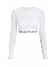CALVIN KLEIN CK Brassi&egrave;re T-shirt a manica lunga white - Reggiseni Donna - 3