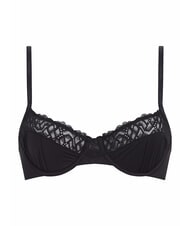 CALVIN KLEIN CK Reggiseno con ferretto e pizzo black - Reggiseni Donna - 4