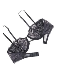 CALVIN KLEIN CK Reggiseno a balconcino in pizzo black - Reggiseni Donna - 6