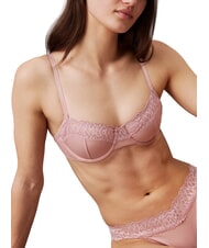 CALVIN KLEIN CK Reggiseno con ferretto e pizzo subdued - Reggiseni Donna - 3