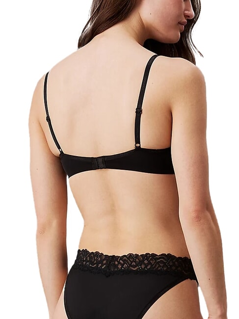 CK Reggiseno con ferretto e pizzo black - Reggiseni Donna