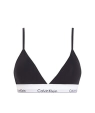 CALVIN KLEIN CK Reggiseno bralette cotone stretch black - Reggiseni Donna - 5