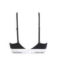 CALVIN KLEIN CK Reggiseno bralette cotone stretch black - Reggiseni Donna - 6