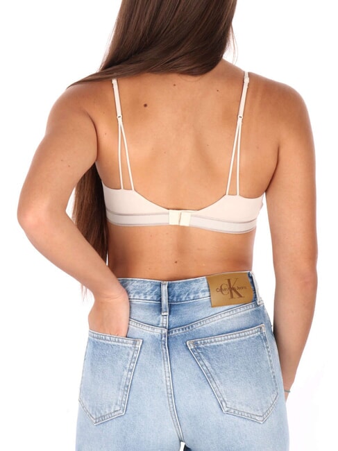 CK Reggiseno bralette a triangolo sandshell w/ new stone logo - Reggiseni Donna
