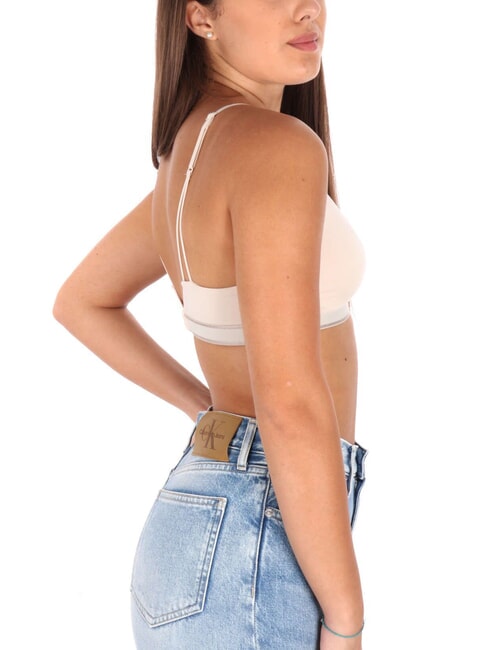 CK Reggiseno bralette a triangolo sandshell w/ new stone logo - Reggiseni Donna