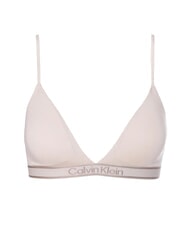 CALVIN KLEIN CK Reggiseno bralette a triangolo sandshell w/ new stone logo - Reggiseni Donna - 4