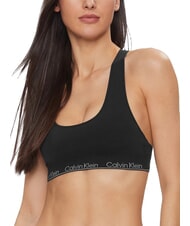 CALVIN KLEIN CK Reggiseno top Racerback black - Reggiseni Donna - 3
