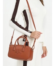 ARMANI EXCHANGE A|X BAULETTO S Borsa a mano, con tracolla coconut shell - Borse Donna - 5