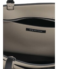 ARMANI EXCHANGE A|X BUCKLE Borsa a spalla brown bass - Borse Donna - 4