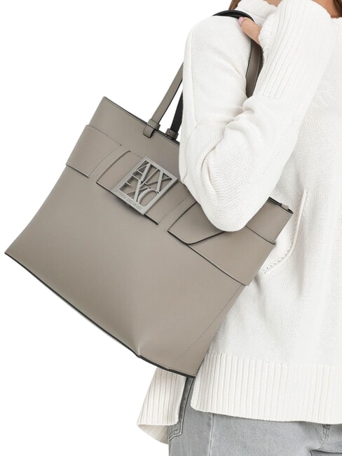 A|X BUCKLE Borsa a spalla brown bass - Borse Donna