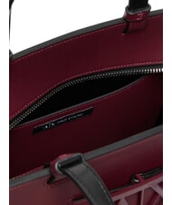 ARMANI EXCHANGE A|X BUCKLE Borsa a mano con tracolla groove - Borse Donna - 4