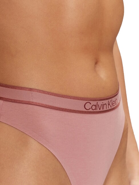 CK Perizoma con elastico logato red grape w/ apple butter logo - Slip Donna