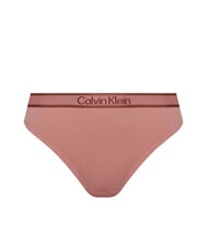 CALVIN KLEIN CK Perizoma con elastico logato red grape w/ apple butter logo - Slip Donna - 4