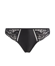 CALVIN KLEIN CK Slip pizzo motivo floreale black - Slip Donna - 5