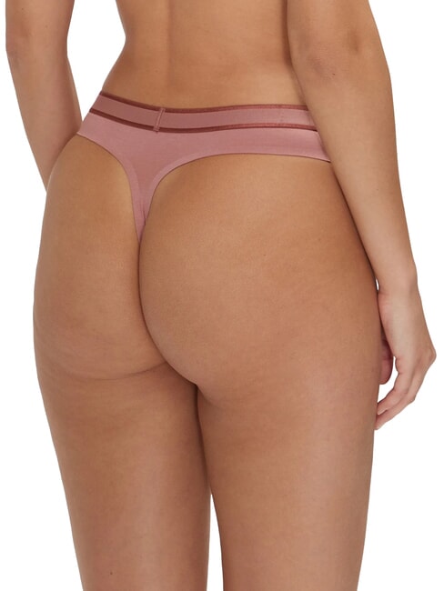 CK Perizoma con elastico logato red grape w/ apple butter logo - Slip Donna