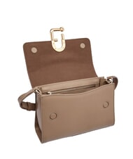 FURLA URBAN Borsa a tracolla piccola in pelle greige - Borse Donna - 5