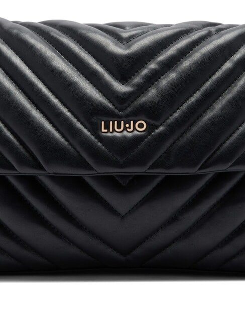 LUNNY Borsa hobo media matelassé NERO - Borse Donna